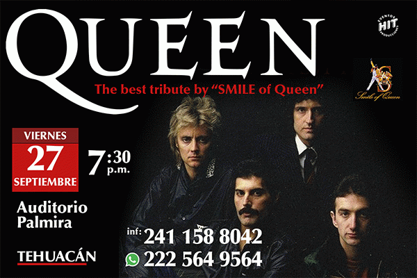 Tributo a Queen en Tehuacan